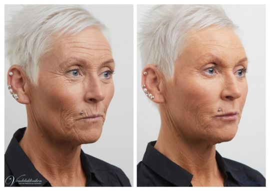 Före och efter: Botoxbehandling hela ansiktet